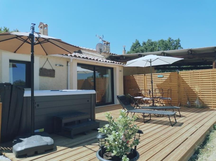 Gite De Charme Spa Privatif L'Oustau Di Tonin Malaucène Εξωτερικό φωτογραφία